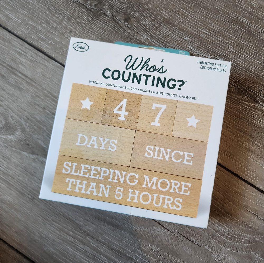 New Baby Countdown Blocks - Picture 13 of 15
